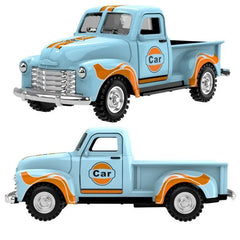 Blue 1:36 alloy pickup truck diecast toy
