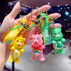 Matching love bear keychains perfect couple gift idea