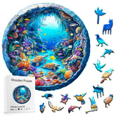 Ocean wooden puzzle for adults