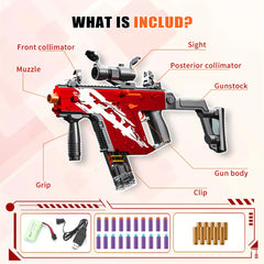 Soft Bullet Electric Toy Gun Foam Blaster