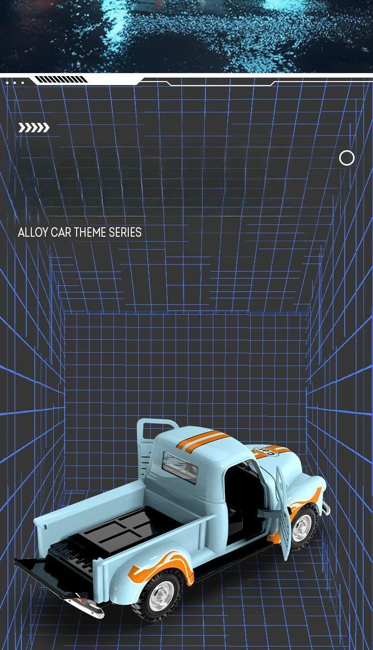 Collector edition alloy pickup car