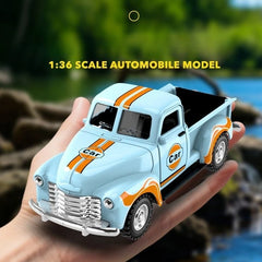 Side view alloy pickup truck model