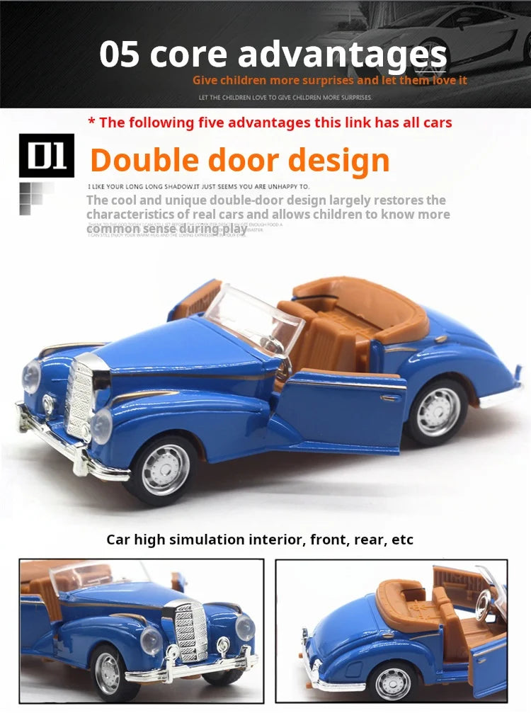 Collectible classic car model