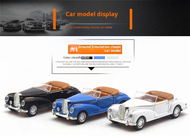 Classic diecast car gift idea