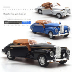 Front view classic alloy toy car