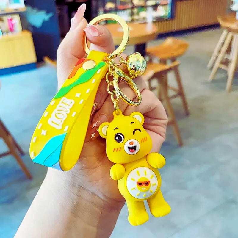 Romantic love bear keyring gift for girlfriend boyfriend