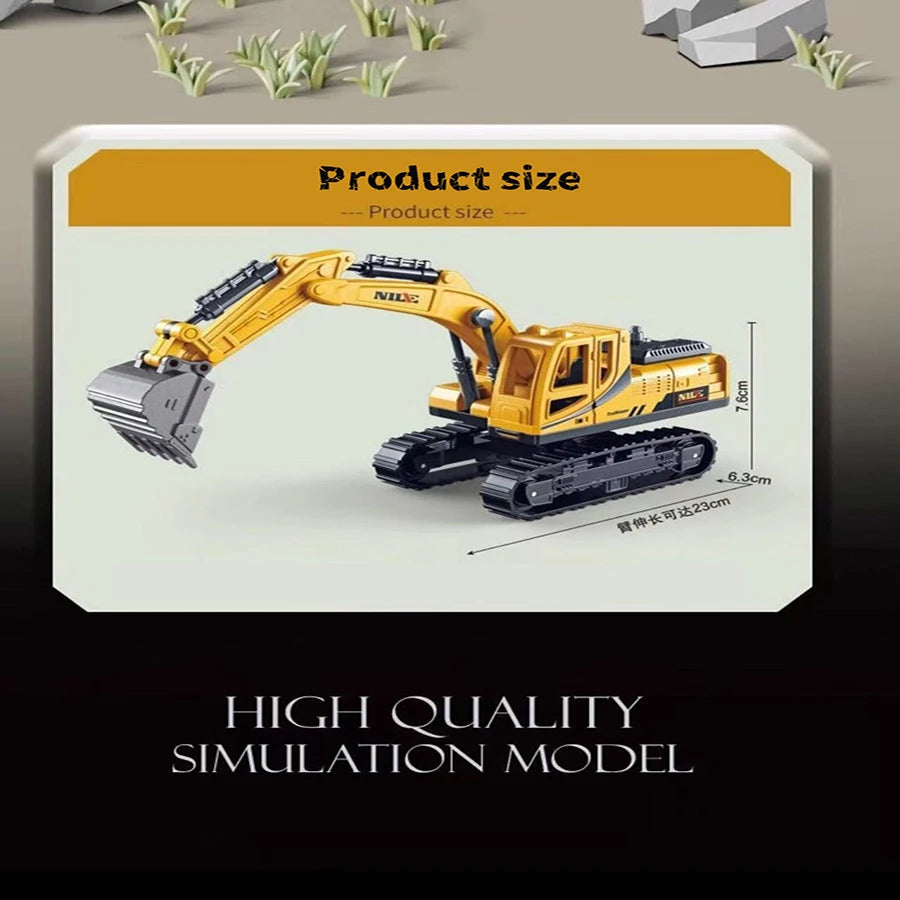 Engineering truck playset