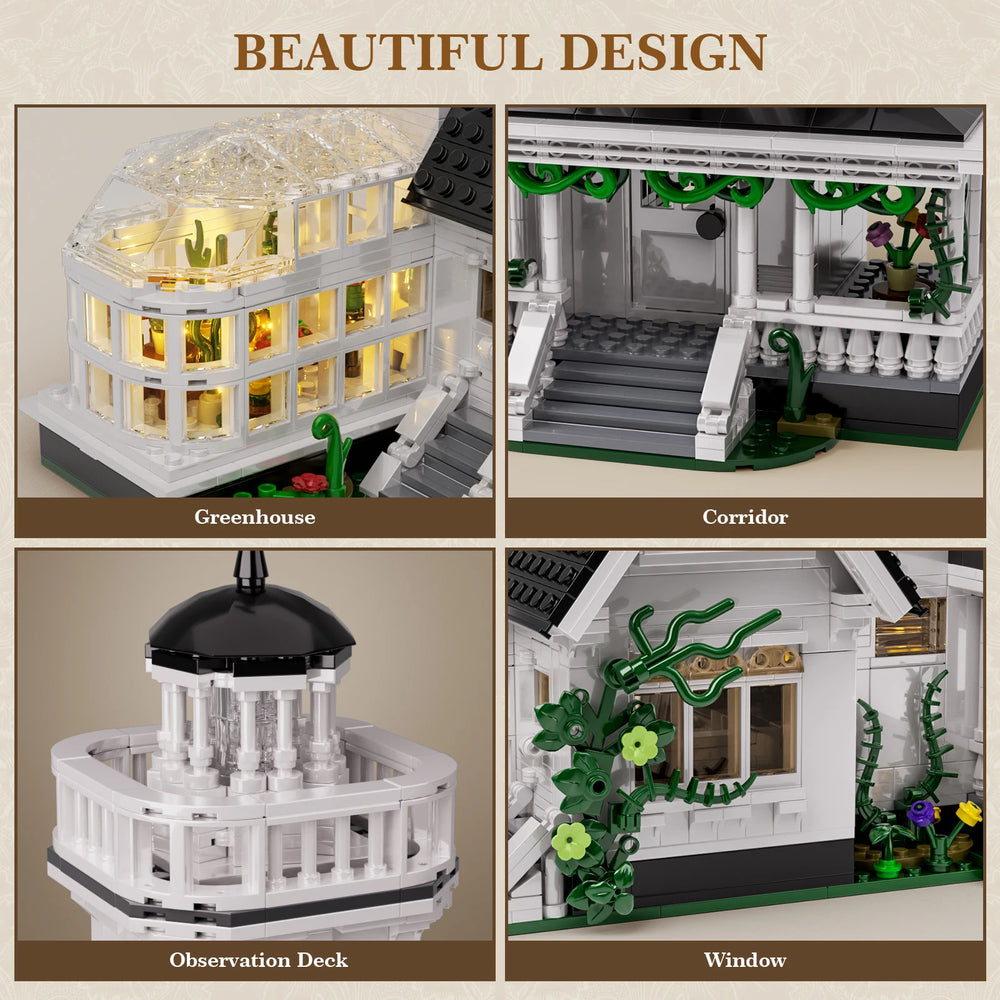 Fantasy Magic House Architecture Toy Set