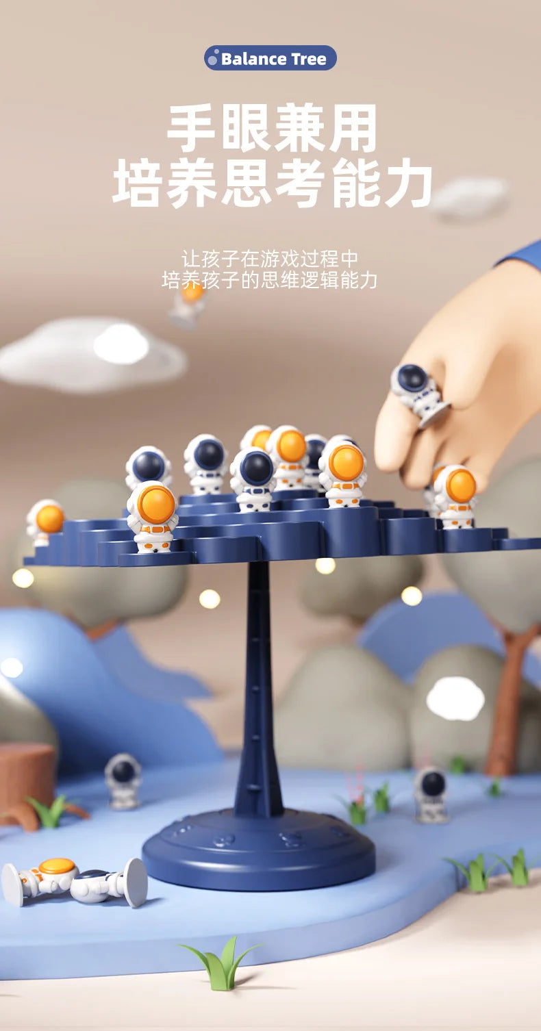 Kids logic balance board game