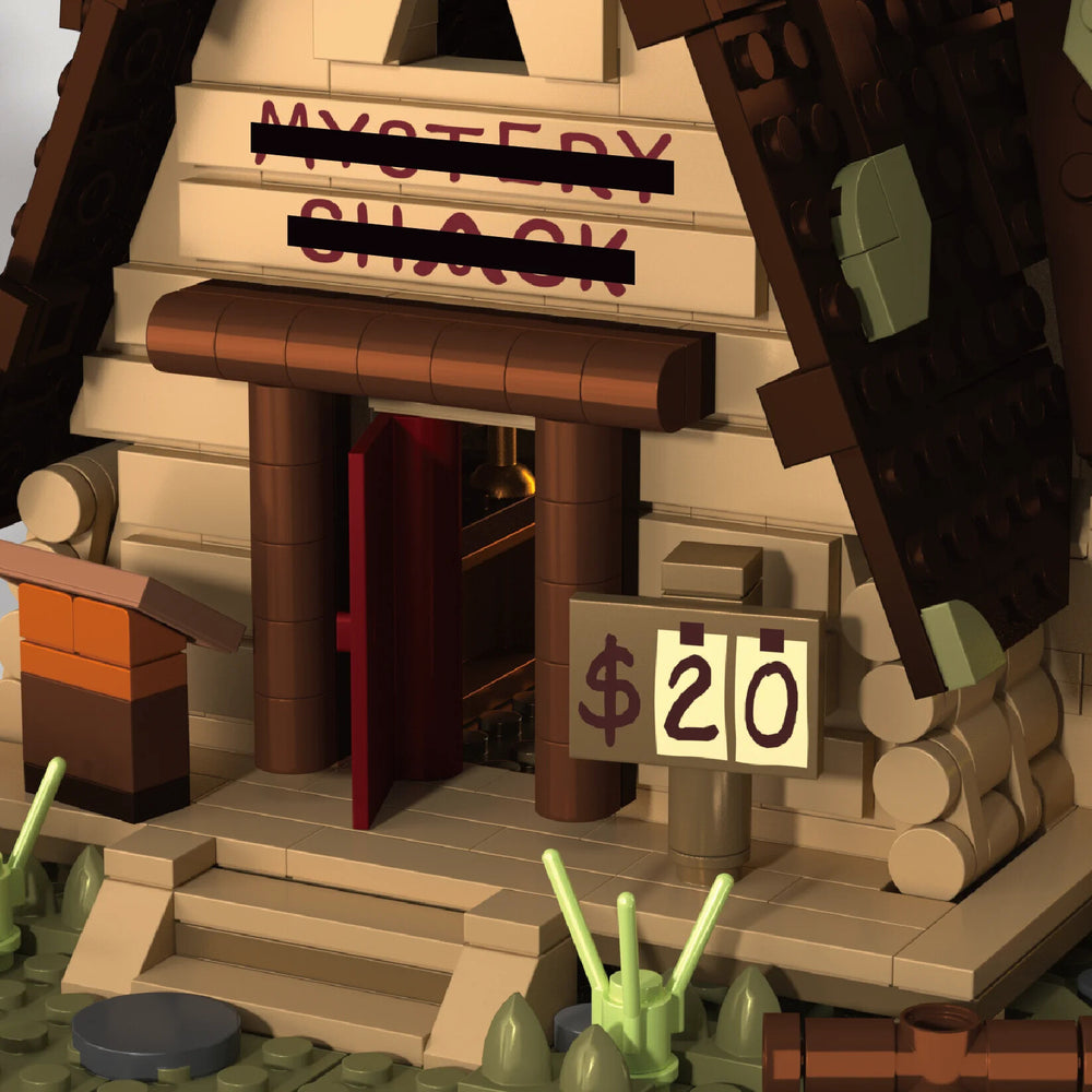 Toy replica of the Mystery Shack from 'Ghostbusters' with a price tag of $20.