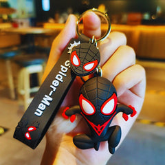 Mini Spider Man Doll Keyring Held in Hand – Perfect for Keys and Bags – Toytto
