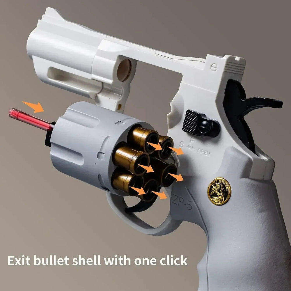 6 Bullet Shells for Toy Revolver – Realistic Design