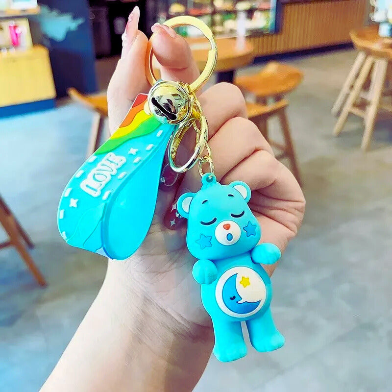 Cute couple matching bear pendant accessories for daily use
