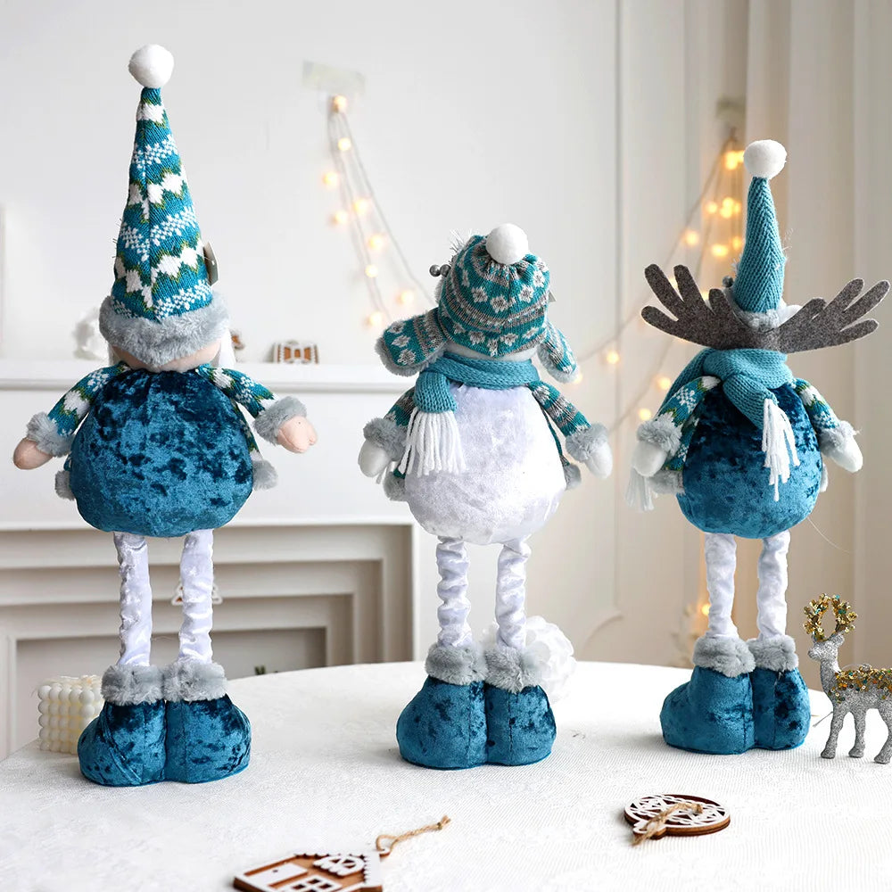 Festive Plush Doll Collection Christmas Figures