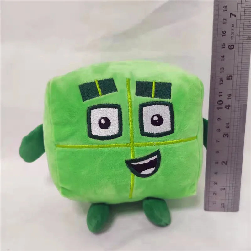 Movie-Inspired Cartoon Number Plush Toys