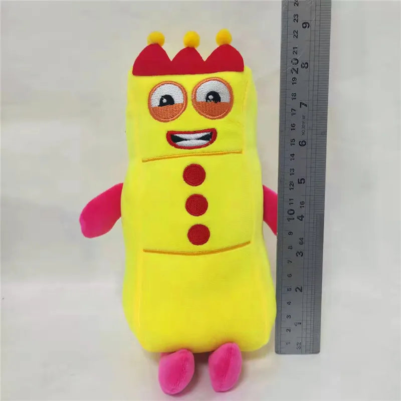 Plush Doll Number Series Educational Set