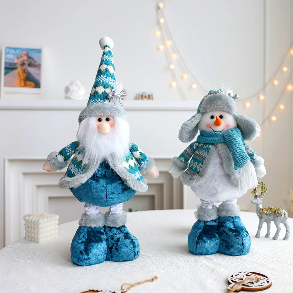 Soft Christmas Ornaments Plush Toy Dolls
