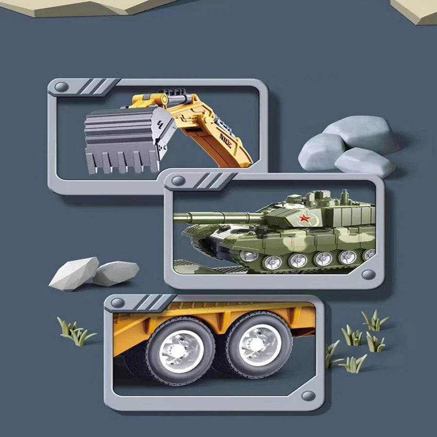 Transport truck toy for children